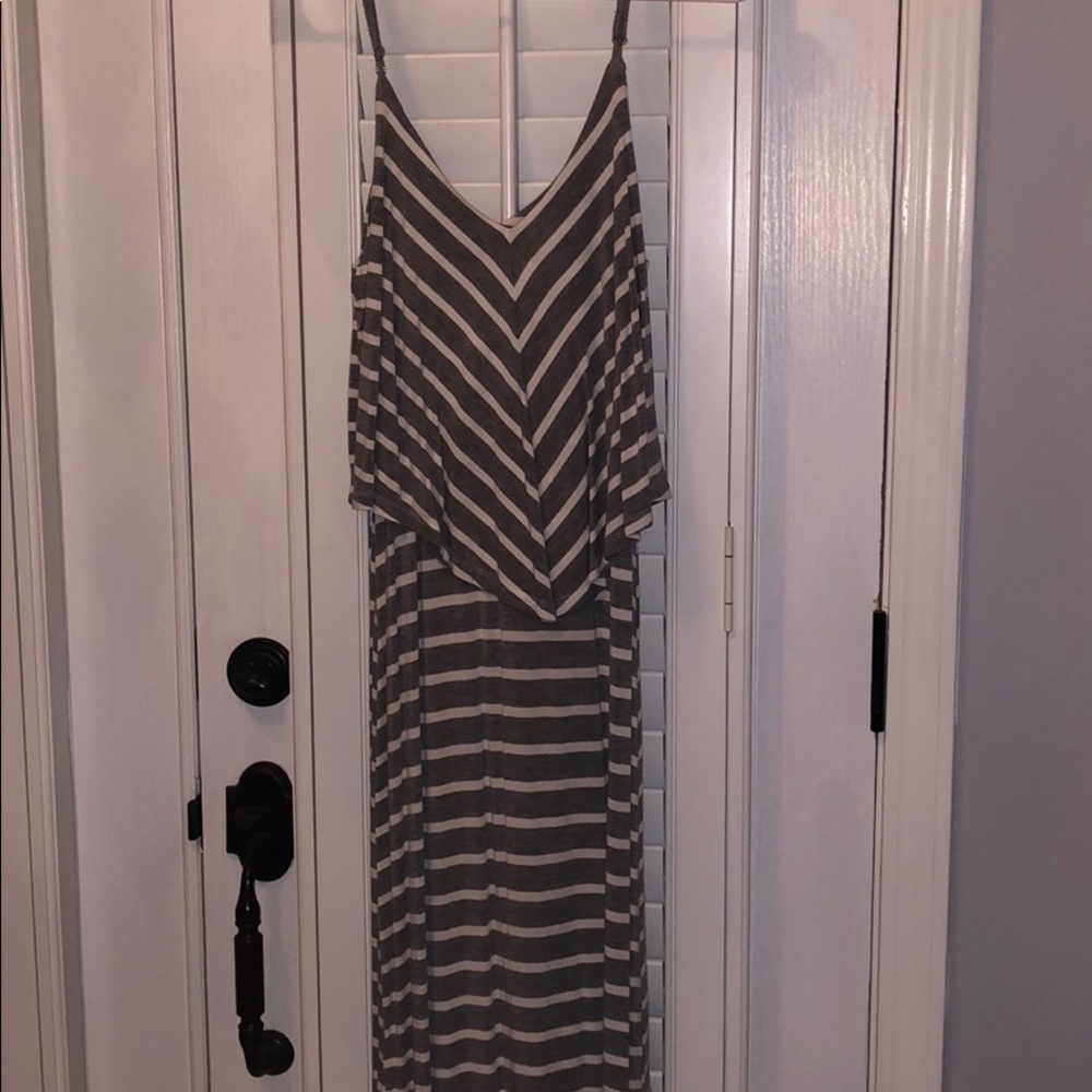 Striped Maxi Dress